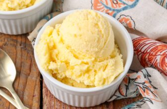 Mango Ice Cream – Barefeet in the Kitchen